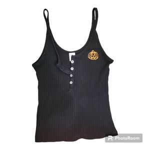🎃 Black Thorn Pumpkin Queen Henly Tank in Black